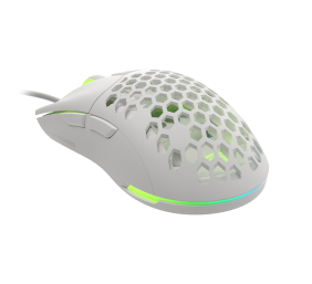 Genesis | Ultralight Gaming Mouse | Wired | Krypton 750 | Optical | Gaming Mouse | USB 2.0 | White | Yes