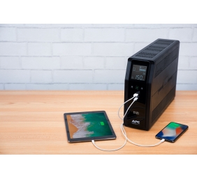 APC Back UPS Pro BR 1600VA, Sinewave,8 Outlets, AVR, LCD interface | Schneider Electric
