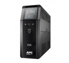 APC Back UPS Pro BR 1600VA, Sinewave,8 Outlets, AVR, LCD interface | Schneider Electric