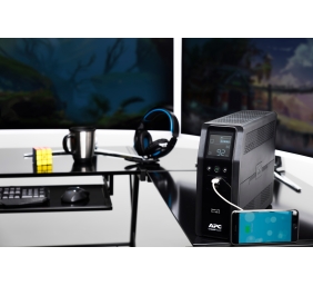 APC Back UPS Pro BR 1600VA, Sinewave,8 Outlets, AVR, LCD interface | Schneider Electric