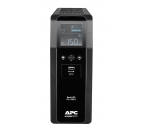 APC Back UPS Pro BR 1600VA, Sinewave,8 Outlets, AVR, LCD interface | Schneider Electric