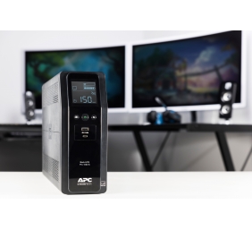 APC Back UPS Pro BR 1600VA, Sinewave,8 Outlets, AVR, LCD interface | Schneider Electric