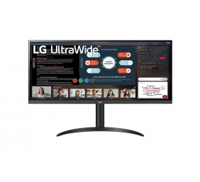 LG | 34WP550-B | 34 " | IPS | UltraWide Full HD | 21:9 | 75 Hz | 5 ms | Warranty 24 month(s) | 2560 x 1080 pixels | 200 cd/m² | Headphone Out | HDMI ports quantity 2 | Black