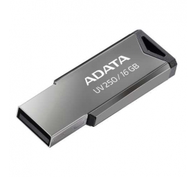 ADATA FlashDrive UV250 16GB  Metal Black USB 2.0 Flash Drive, Retail | ADATA