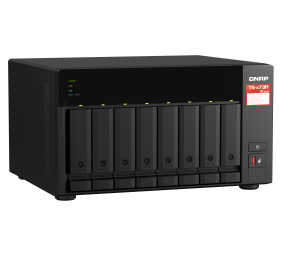 QNAP | 8-Bay QTS and QuTS hero NAS | TS-873A-8G | Up to 8 HDD/SSD Hot-Swap | AMD Ryzen | Ryzen V1500B Quad-Core | Processor frequency 2.2 GHz | 8 GB | DDR4