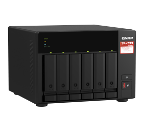 QNAP | 6-Bay QTS and QuTS hero NAS | TS-673A-8G | Up to 6 HDD/SSD Hot-Swap | AMD Ryzen | Ryzen V1500B Quad-Core | Processor frequency 2.2 GHz | 8 GB | DDR4