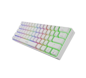 Genesis | THOR 660 RGB | White | Gaming keyboard | Wireless/Wired | RGB LED light | US | 1.5 m | Gateron Red Switch | Wireless connection