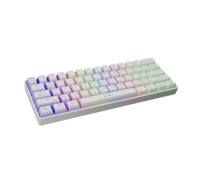 Genesis | THOR 660 RGB | Gaming keyboard | RGB LED light | US | White | Wireless/Wired | 1.5 m | Gateron Red Switch | Wireless connection