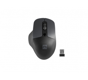 Natec Mouse, BlackBird 2, Silent, Wireless, 1600 DPI, Optical, Black Natec | Mouse | Optical | Wireless | Black/Gray | BlackBird 2