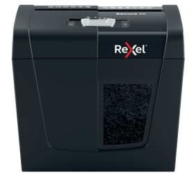 Dokumentų naikiklis Rexel Secure X6 Cross Cut Paper Shredder P4, 6 lapai, 10 L.