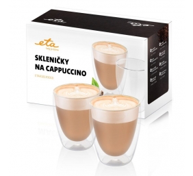 ETA | Cappuccino cups | ETA418193010 | For cappuccino coffee | 2 pc(s) | Dishwasher proof | Glass