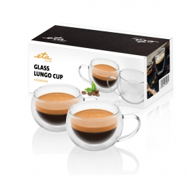 ETA | Lungo cups | ETA518091010 | For coffee | 2 pc(s) | Dishwasher proof | Glass