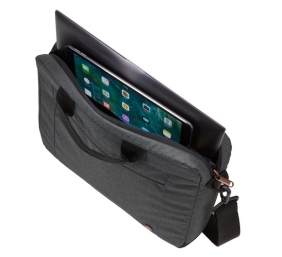 Case Logic | Era Attaché | Fits up to size 14 " | Messenger - Briefcase | Obsidian | Shoulder strap