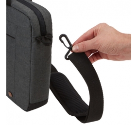 Case Logic | Era Attaché | Fits up to size 14 " | Messenger - Briefcase | Obsidian | Shoulder strap