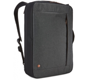 Case Logic | Era Hybrid Briefcase | Fits up to size 15.6 " | Messenger - Briefcase/Backpack | Obsidian | Shoulder strap