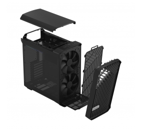 Fractal Design | Torrent Compact TG Dark Tint | Side window | Black | ATX