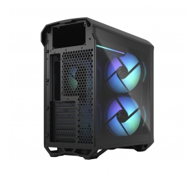 Fractal Design | Torrent Compact RGB TG Light Tint | Side window | Black | Power supply included | ATX