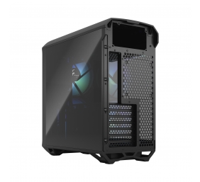 Fractal Design | Torrent Compact RGB TG Light Tint | Side window | Black | Power supply included | ATX