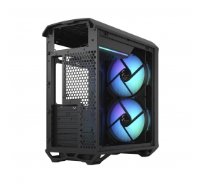 Fractal Design | Torrent Compact RGB TG Light Tint | Side window | Black | Power supply included | ATX