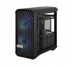 Fractal Design | Torrent Compact RGB TG Light Tint | Side window | Black | Power supply included | ATX