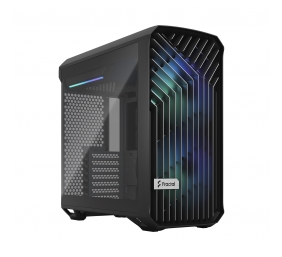 Fractal Design | Torrent Compact RGB TG Light Tint | Side window | Black | ATX