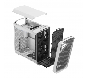 Fractal Design | Torrent Compact TG Clear Tint | Side window | White | ATX