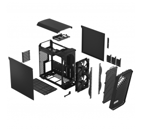 Fractal Design | Torrent Compact Solid | Black | ATX