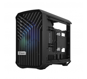 Fractal Design | Torrent Nano RGB TG Light Tint | Side window | Black | Power supply included | ATX