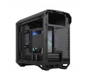 Fractal Design | Torrent Nano RGB TG Light Tint | Side window | Black | Power supply included | ATX