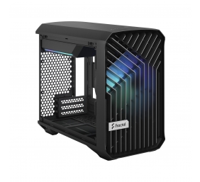 Fractal Design | Torrent Nano RGB TG Light Tint | Side window | Black | ATX