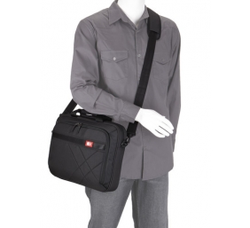 Case Logic | DLC115 | Fits up to size 15 " | Messenger - Briefcase | Black | Shoulder strap