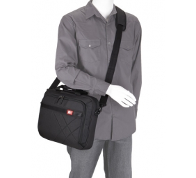 Case Logic | Fits up to size 15 " | DLC115 | Messenger - Briefcase | Black | Shoulder strap