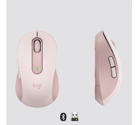 Pelė belaidė Logitech M650 L, Rožinė