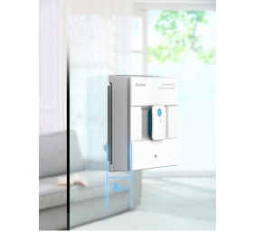 Mamibot | Window Cleaning Robot | W200 SkyBot | Cordless | 2600 Pa | White