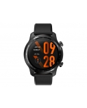 TicWatch Pro 3 Ultra GPS 3.56 cm (1.4"), Smart watch, NFC, GPS (satellite), AMOLED + FSTN, Heart rate monitor, Bluetooth, 1 GB, 8 GB, Android, iOS, Wi-Fi, Snapdragon Wear 4100, Shadow Black, 22 mm