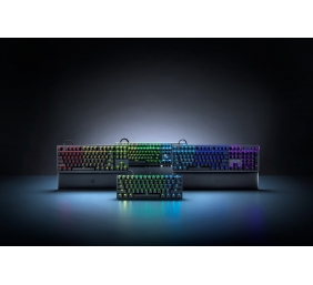 Razer | Optical Gaming Keyboard | Huntsman Mini 60% | Gaming keyboard | RGB LED light | NORD | Wired | Black | USB-C | Analog Switch