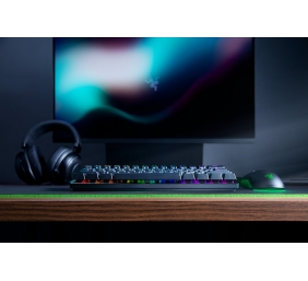 Razer | Optical Gaming Keyboard | Huntsman Mini 60% | Gaming keyboard | Wired | RGB LED light | NORD | Black | USB-C | Analog Switch