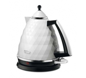 DELONGHI Kettle KBJ 2001.BK, 2000W, 1.7L, white color