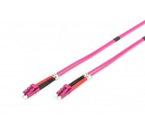 Digitus Fiber Optic Multimode | DK-2533-02-4 | Patch cord | Length 2 m | Erika violet