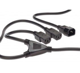 Digitus Y-power Cord Connection Cable | AK-440400-017-S