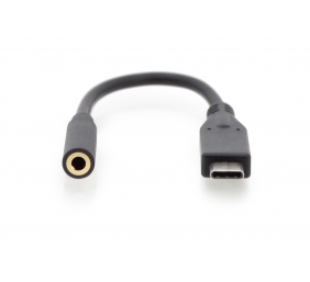 Digitus | USB Type-C Audio adapter cable, Type-C - 3.5mm M/F, 0.2m, Audio input/output, Version 3.1 | AK-300321-002-S | Type-C | 3.5mm