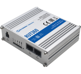Teltonika Industrial Cellular Router RUT360 LTE CAT6 	1 x LAN ports, 10/100 Mbps, compliance with IEEE 802.3, IEEE 802.3u standards, supports auto MDI/MDIX crossover Mbit/s, Ethernet LAN (RJ-45) ports 2 x RJ45 ports, 10/100 Mbps, Mesh Support No, MU-MiMO 