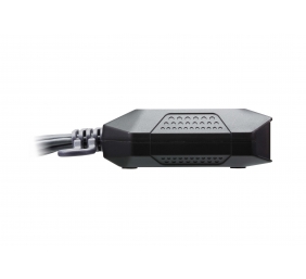 Aten | 2-Port USB 4K HDMI Cable KVM Switch with Remote Port Selector | CS22H-AT