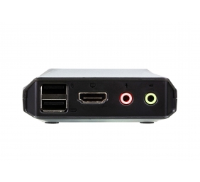 Aten | 2-Port USB 4K HDMI Cable KVM Switch with Remote Port Selector | CS22H-AT