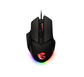 MSI CLUTCHGM20 ELITE Gaming USB RGB Adjustable up to 6400 DPI Desktop Laptop Gaming Grade Optical Mouse (Clutch GM20 ELITE) | MSI
