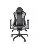 Ergonomic gaming chair, padding made of high-quality fabric, height-adjustable seat, adjustable armrests (3D), adjustable backrest angle, adjustable lumbar pillow, neck pillow, possibly to set the swing function, load capacity 120kg