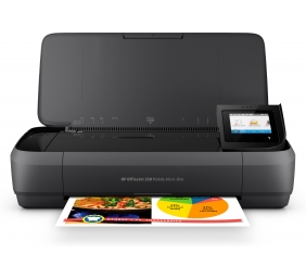 HP OfficeJet 250 Mobile All-in-One Spausdintuvas rašalinis Colour MFP A4 20 ppm USB Wi-Fi Bluetooth