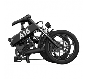 Elektrinis dviratis ADO A16+, Juodas