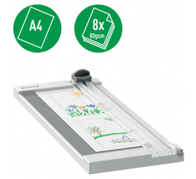 Pjaustyklė-trimeris  Leitz Precision Home Paper Trimmer A4, 8 lapai