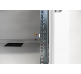 Digitus | Wall Mounting Cabinet | DN-19 09-U | Grey | IP protection class: IP20; Front door: Glass door, single opening; Cabinet type: Wall mounting cabinet; Equipment mounting depth min.-max.: 305-370 mm; Load capacity: 100 kg; Dimensions: 509 x 600 x 45
